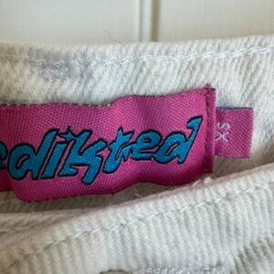 Edikted white jeans xs